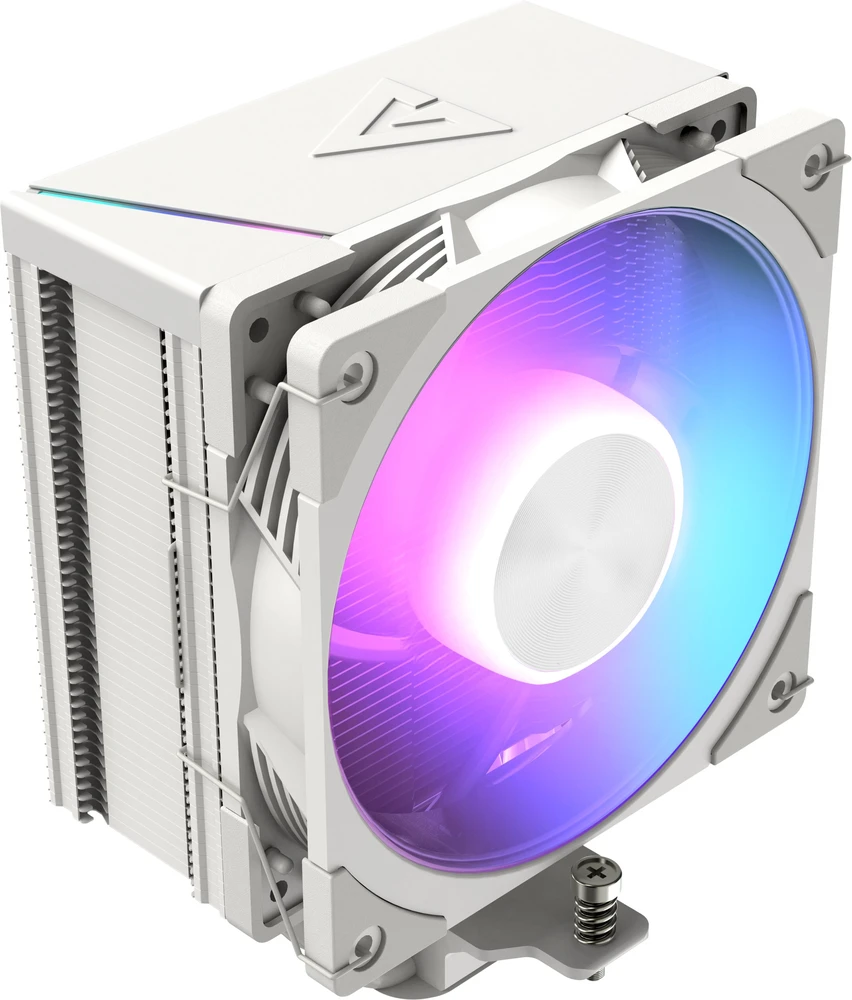 MODECOM Volcano 0C T201 ARGB Processor Oro vėsintuvas 12 cm Baltas