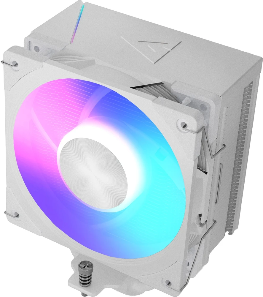 MODECOM Volcano 0C T201 ARGB Processor Oro vėsintuvas 12 cm Baltas