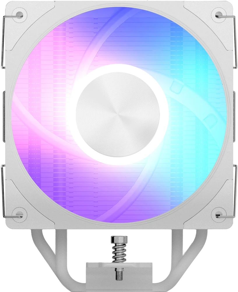 MODECOM Volcano 0C T201 ARGB Processor Oro vėsintuvas 12 cm Baltas