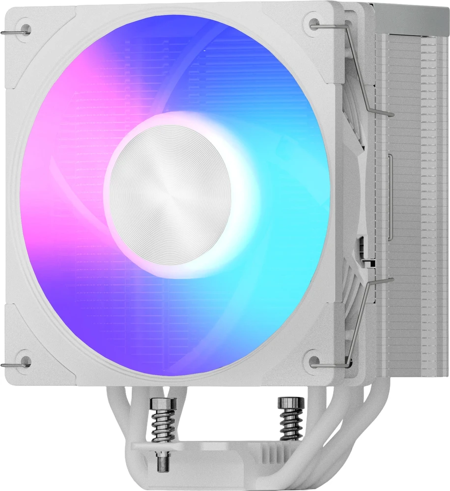 MODECOM Volcano 0C T721 ARGB Processor Oro vėsintuvas 12 cm Baltas