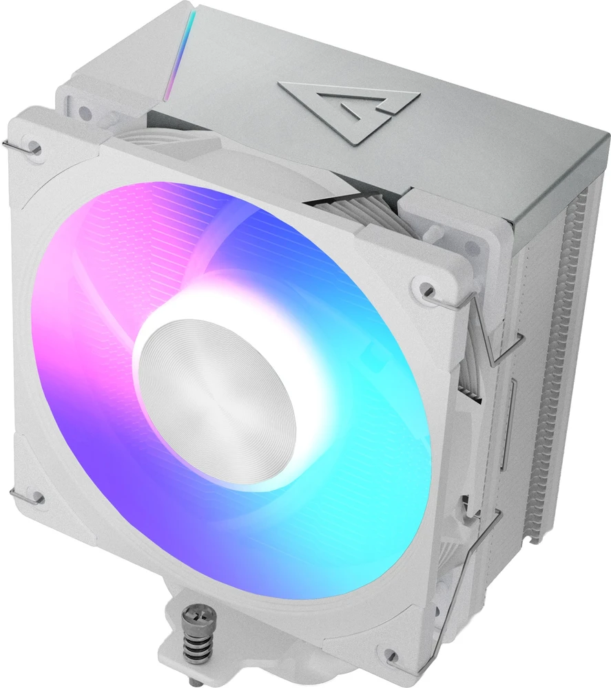 MODECOM Volcano 0C T721 ARGB Processor Oro vėsintuvas 12 cm Baltas