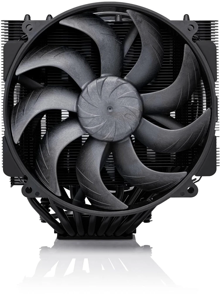 Noctua NH-D15 G2 chromax.juodas CPU cooler, dual-tower, PWM – juodas, 140mm