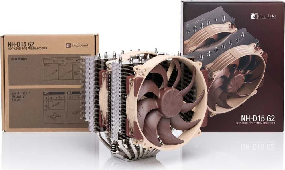 Procesoriaus Aušintuvas - Noctua NH-D15 G2 HBC 14cm 1500 RPM 24.8 dB 1.52 kg