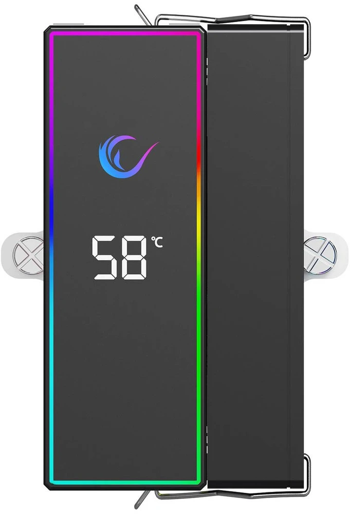 CPU aušintuvas Rampage Octagon B70 Juoda (OCTAGONB70-Juodas)