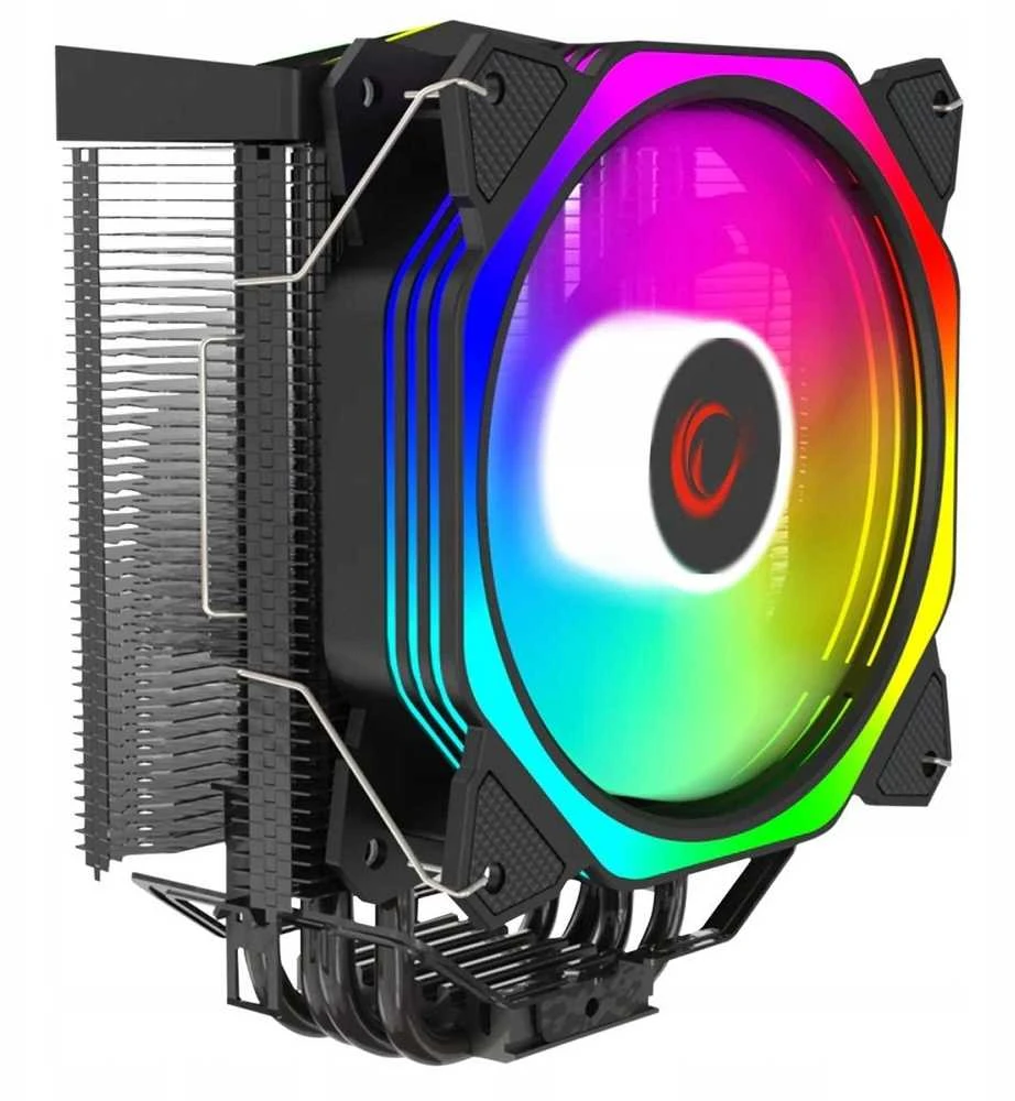 „Rampage Octagon C50“ procesoriaus aušintuvas, LGA 1700/AM5, 1800RPM, 120 mm ARGB ventiliatorius