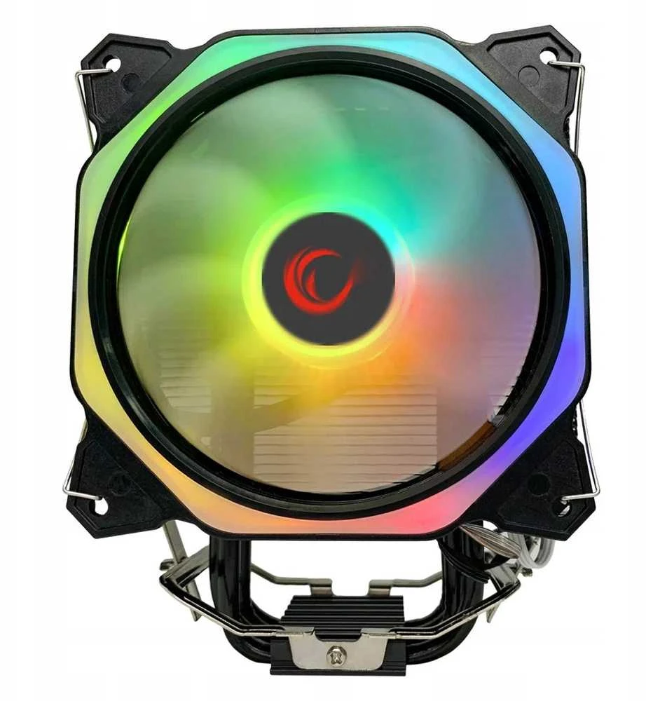 „Rampage Octagon C50“ procesoriaus aušintuvas, LGA 1700/AM5, 1800RPM, 120 mm ARGB ventiliatorius