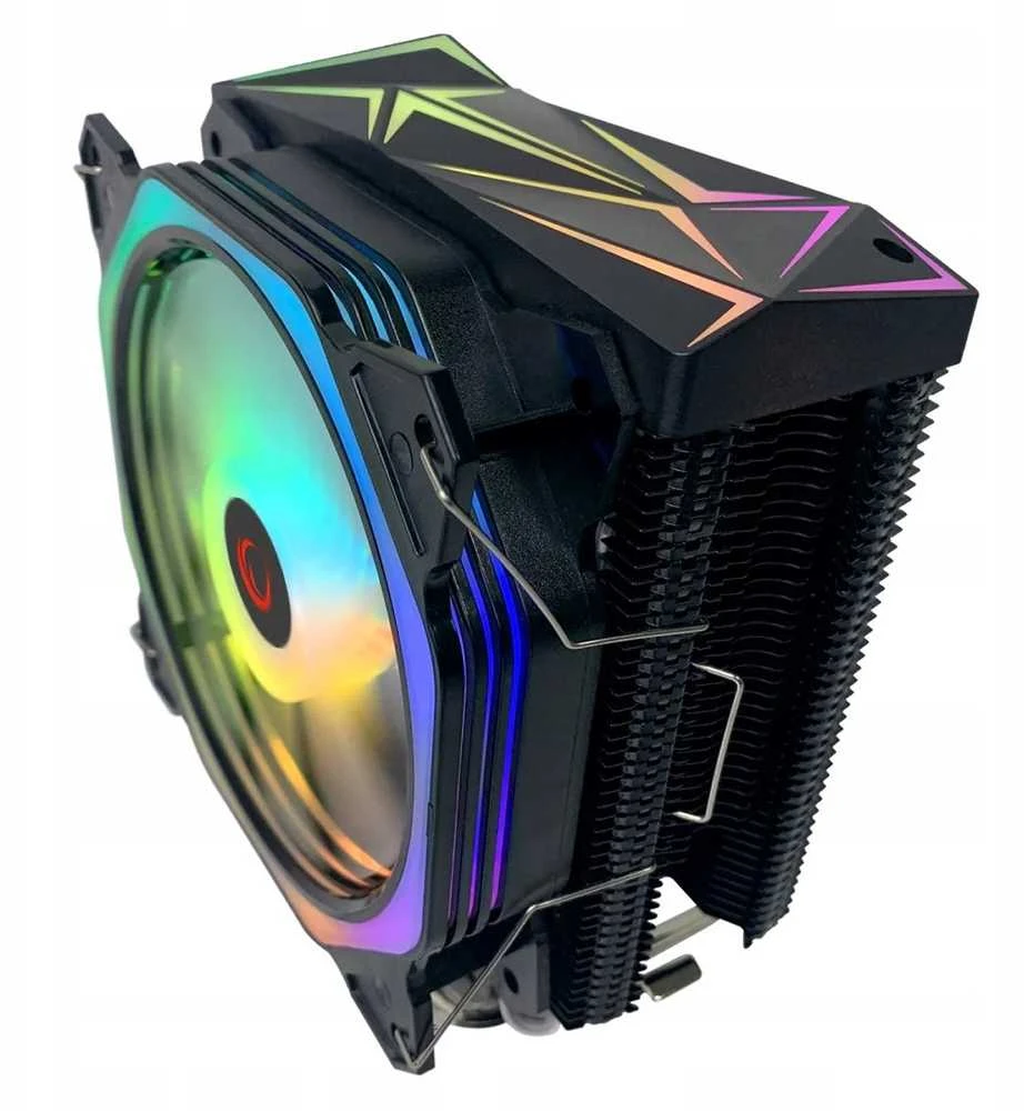 „Rampage Octagon C50“ procesoriaus aušintuvas, LGA 1700/AM5, 1800RPM, 120 mm ARGB ventiliatorius
