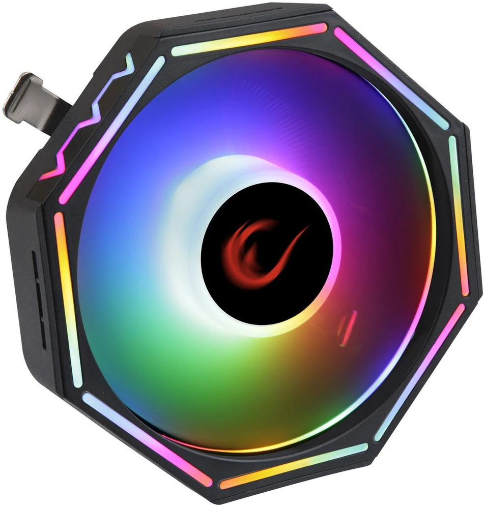 „Rampage RM-C04 Coolblade“ procesoriaus aušintuvas, 120 mm, LED, 1600 RPM, LGA1700/AM5