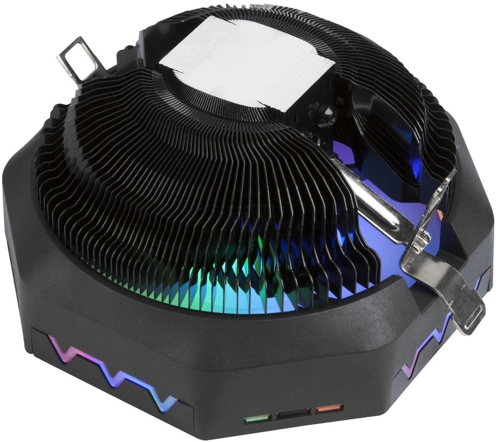 „Rampage RM-C04 Coolblade“ procesoriaus aušintuvas, 120 mm, LED, 1600 RPM, LGA1700/AM5