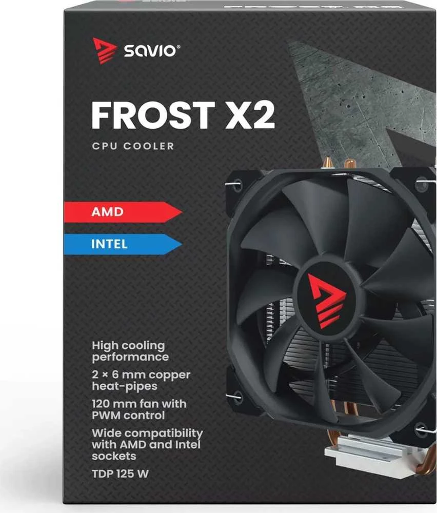 Procesoriaus Aušintuvas - SAVIO FROST X2