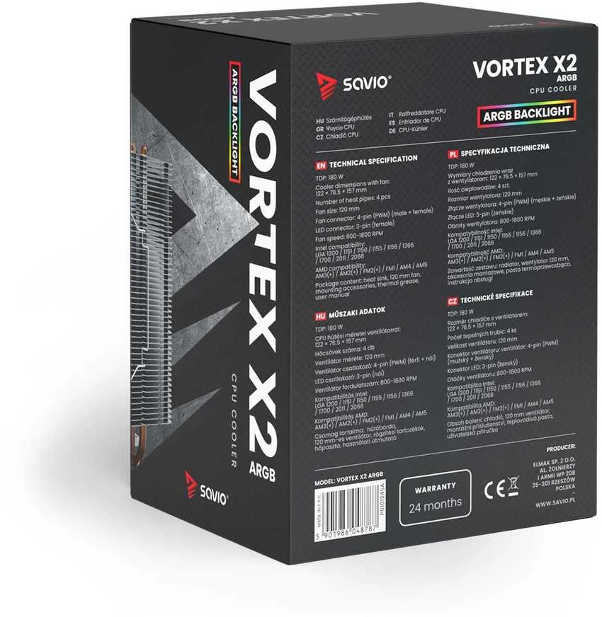 Savio Vortex X2 ARGB