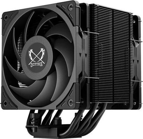 CPU aušintuvas Scythe Scythe Mugen 6 Dual Fan Juodas Edition, CPU cooler (juodas)