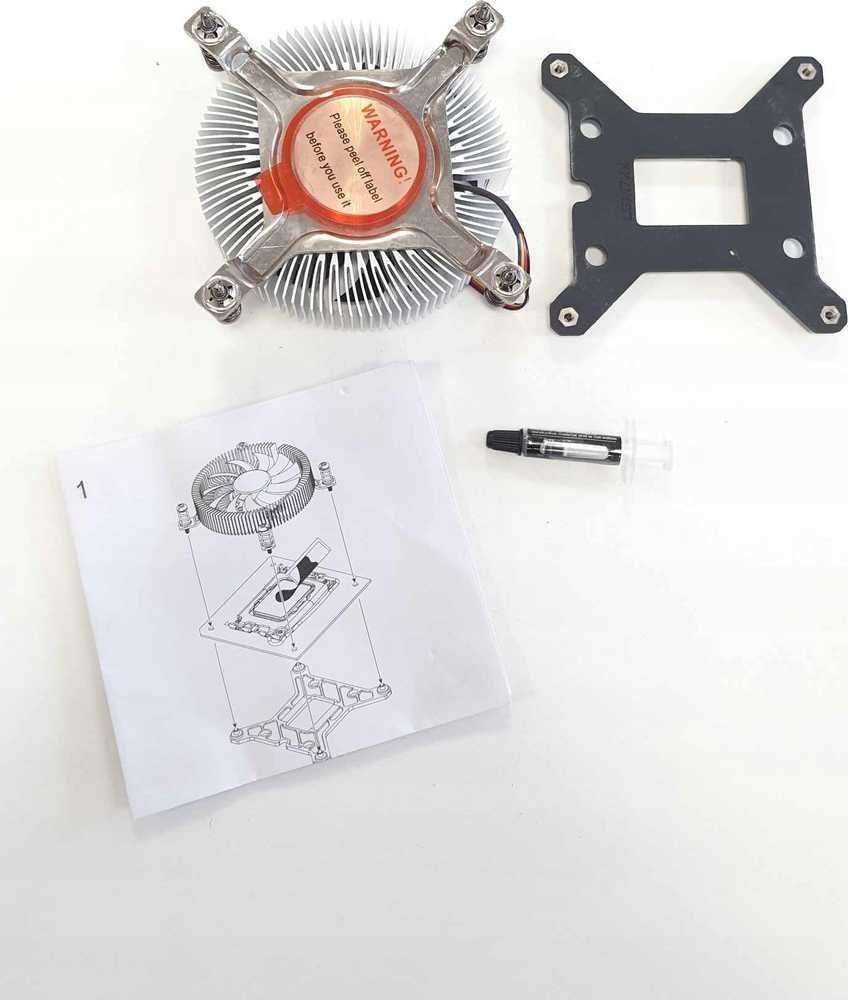 „SilverStone SST–NT07–1700“ žemo profilio procesoriaus aušintuvas