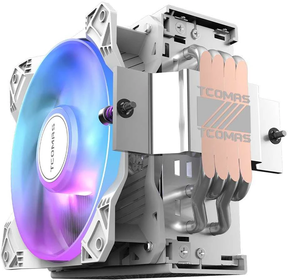 Tcomas SJR400 4HP procesoriaus aušintuvas su RGB