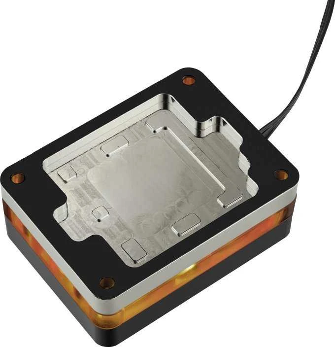 „Thermal Grizzly Mycro Direct-Die“ procesoriaus „Vanduo“ aušintuvas, RGB - AM5 lizdas