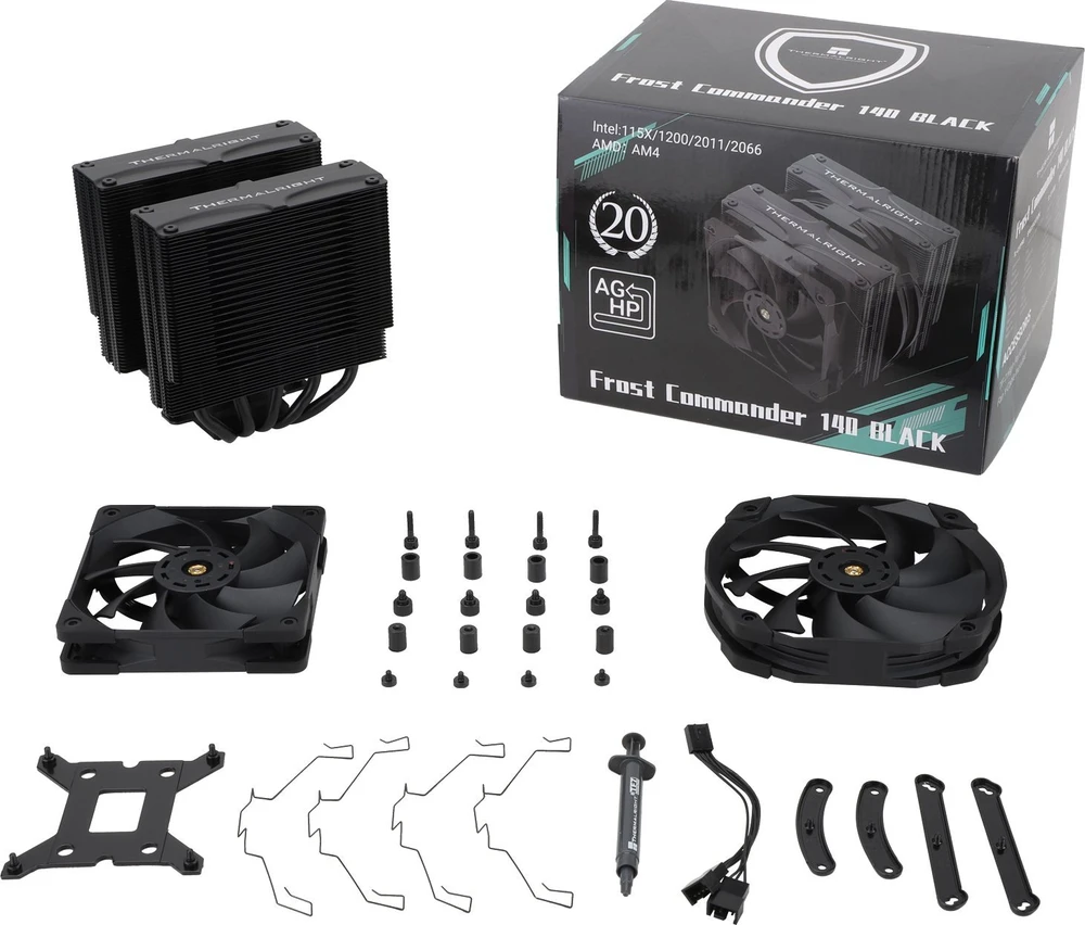 Thermalright Frost Commander 140 su priedais
