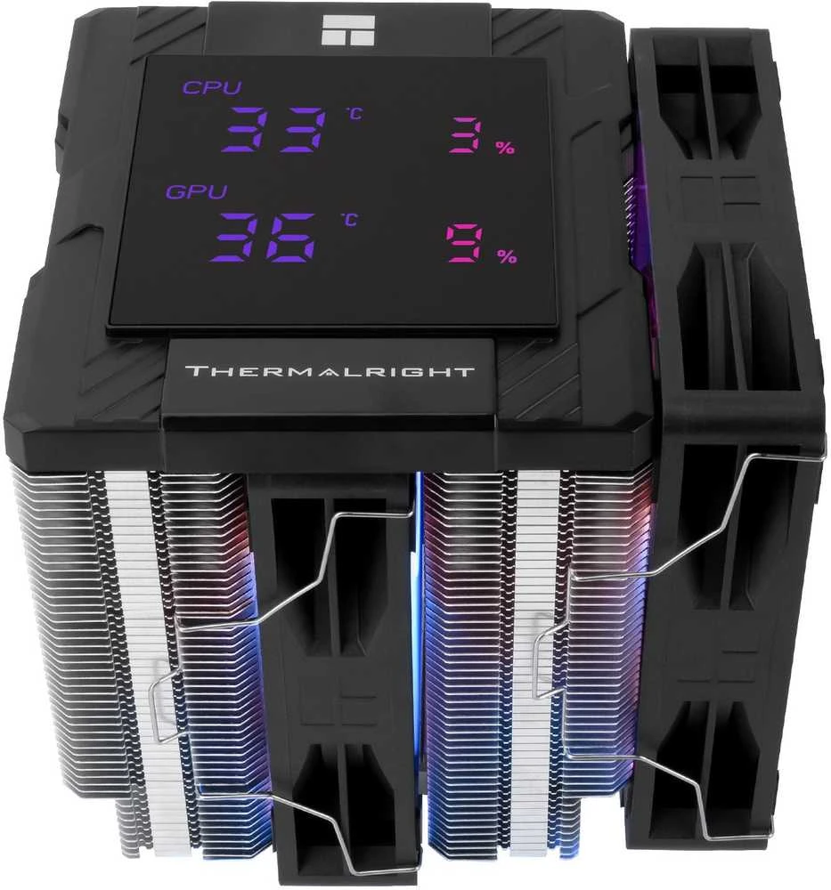 Thermalright Peerless Assassin 120 Digital ARGB Juodas (120mm) (Juodas) Procesoriaus Aušintuvas
