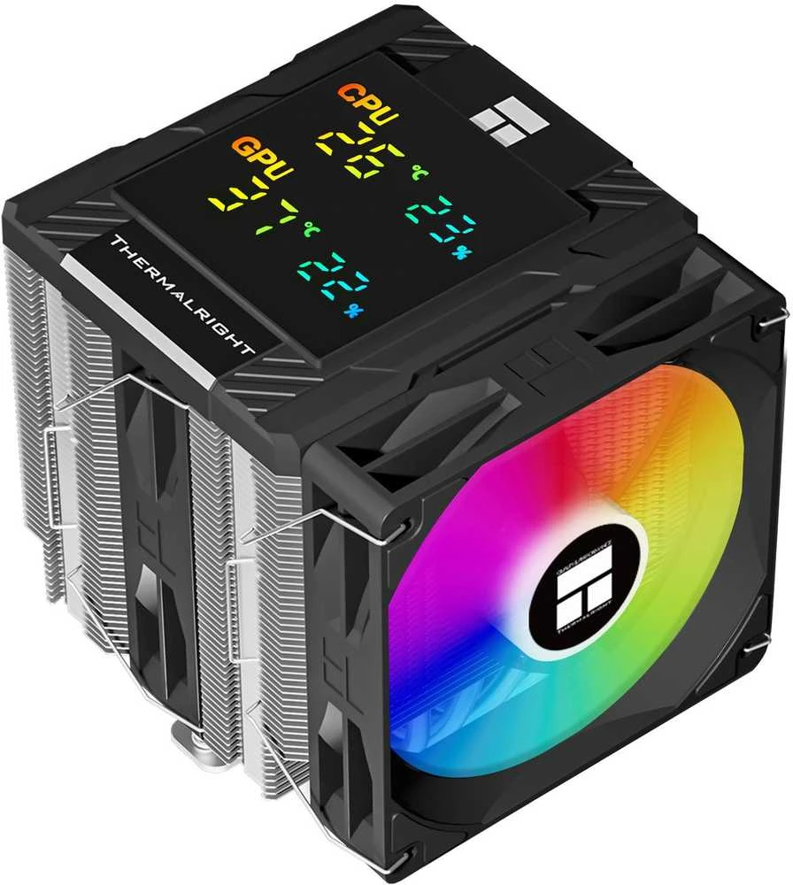 Thermalright Peerless Assassin 120 Digital ARGB Juodas (120mm) (Juodas) Procesoriaus Aušintuvas
