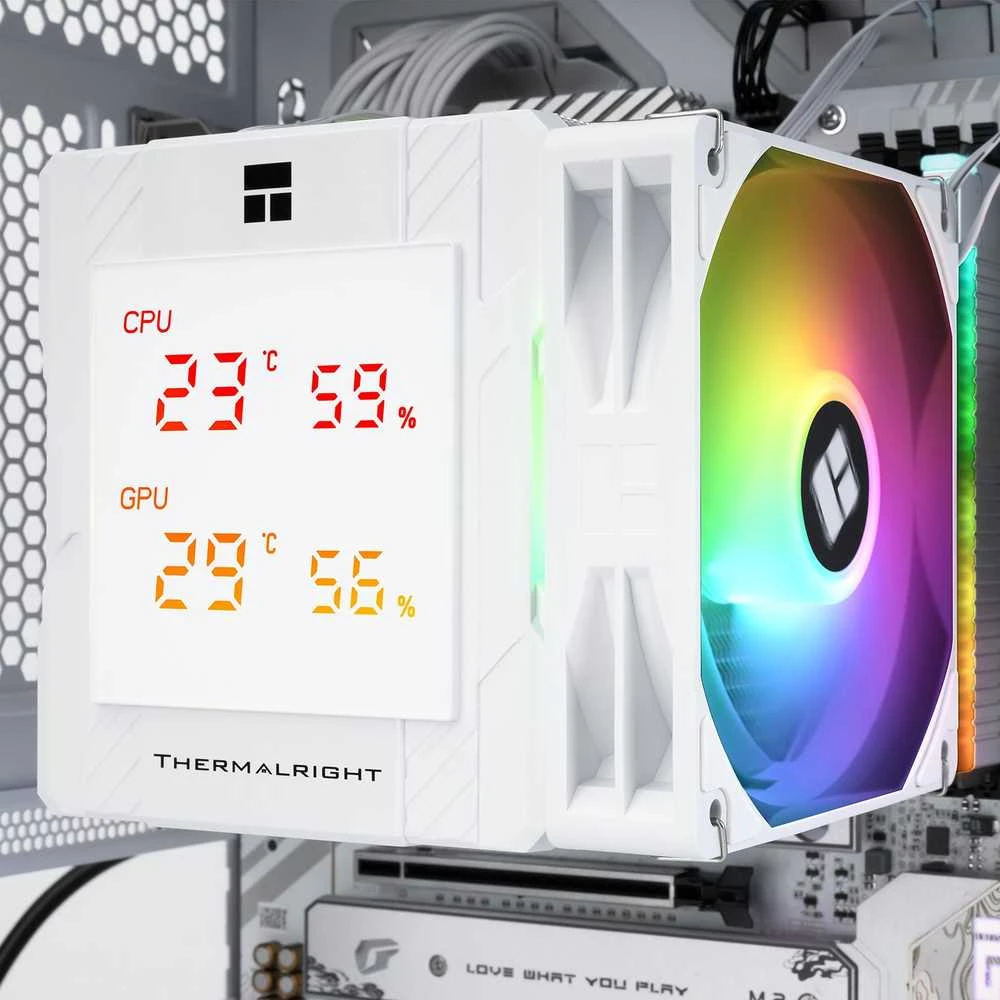 Thermalright Peerless Assassin 120 Digital Baltas Argb