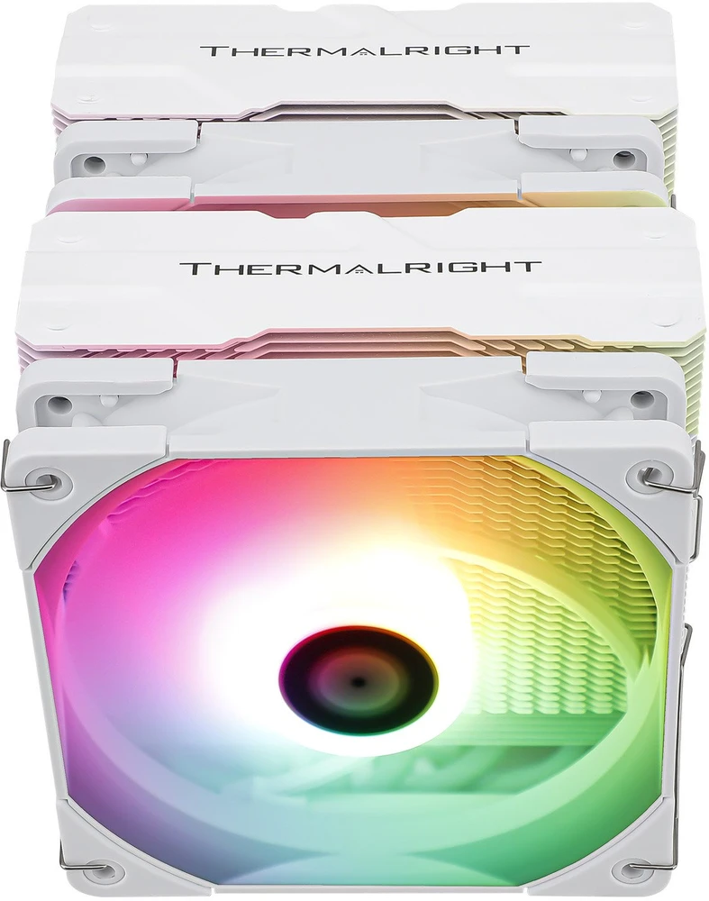 Thermalright Peerless Assassin 120 Baltas ARGB Procesoriaus aušintuvas baltos spalvos