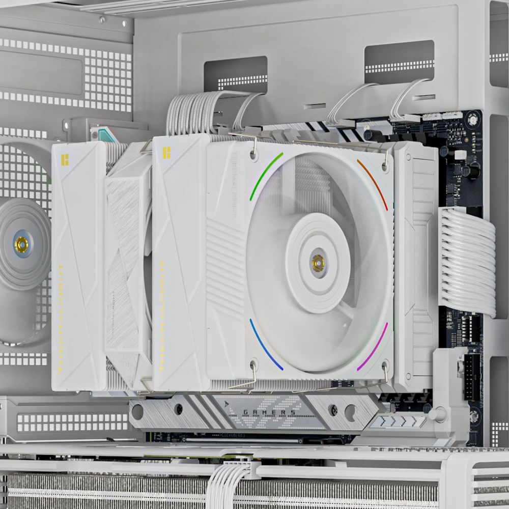 Thermalright Royal Pretor 130 Ultra Baltas (Baltas) (130mm) Procesoriaus Aušintuvas