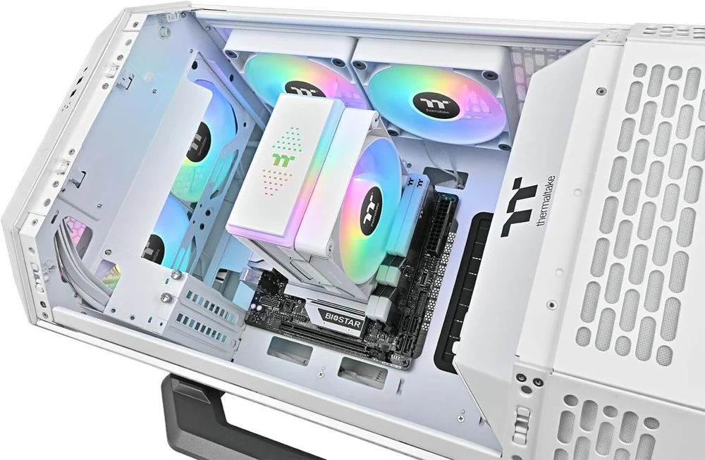 Thermaltake CPU aušintuvas - astria 400 argb lighting (tdp 230w, 120mm) baltas