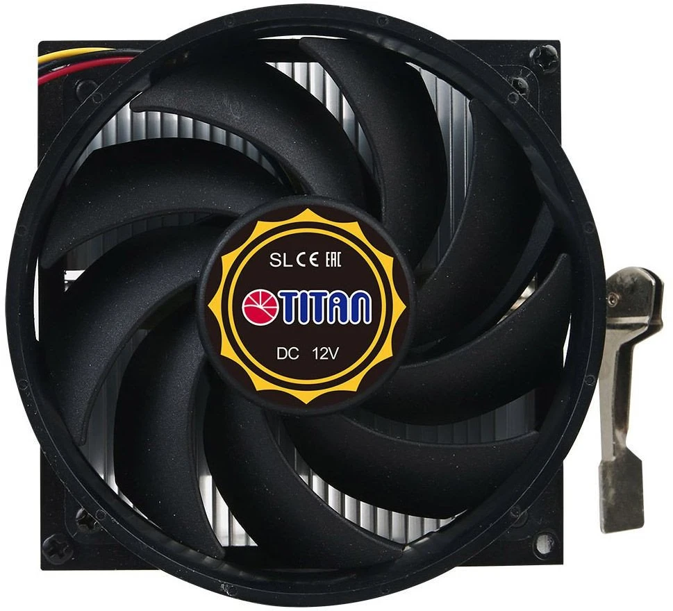 Titan CPU aušintuvas su juodu ventiliatoriumi