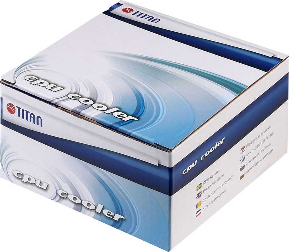 CPU aušintuvas Titan Titan DC-HA21TZ/RPW CPU Cooler for Intel Socket LGA1700, Low Profile Design (95W)