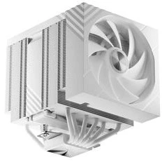 TRYX TURRIS T620 procesoriaus oro aušintuvas, dviejų bokštų, su 5 colių ekranu ir 120 mm, Baltas