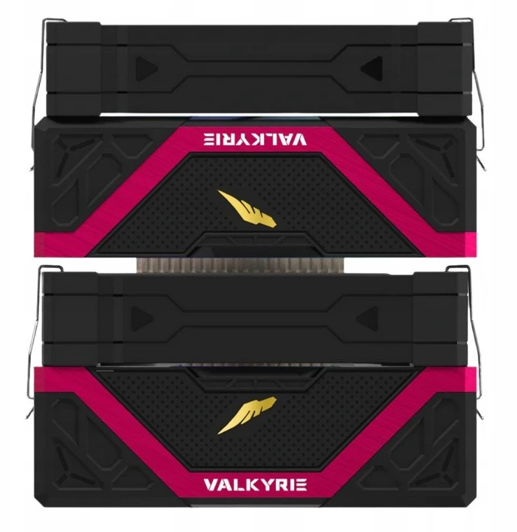 Aušintuvas procesoriui Valkyrie Vind DL125, VK-AIRDL125B, 120 mm, juodas