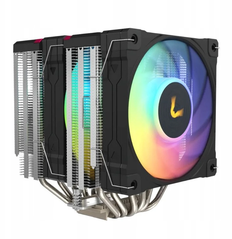 Valkyrie Vind DL125 dvigubo bokšto aušintuvas su RGB
