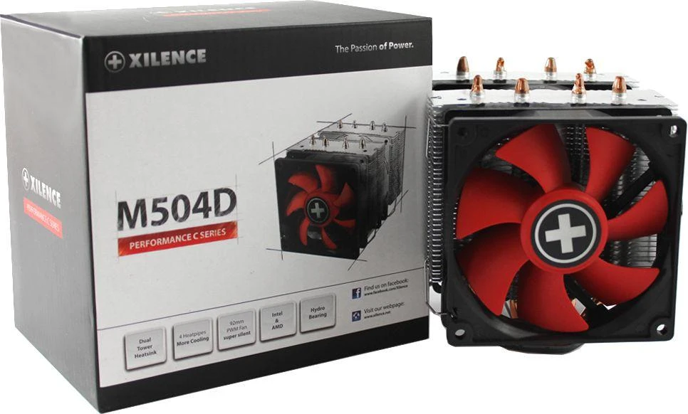 Xilence M504D procesoriaus aušintuvas su pakuote