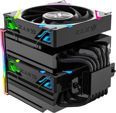 Usorteret CPU aušintuvas XYZ PC GEAR Thermax 6 PRO DUO A-RGB
