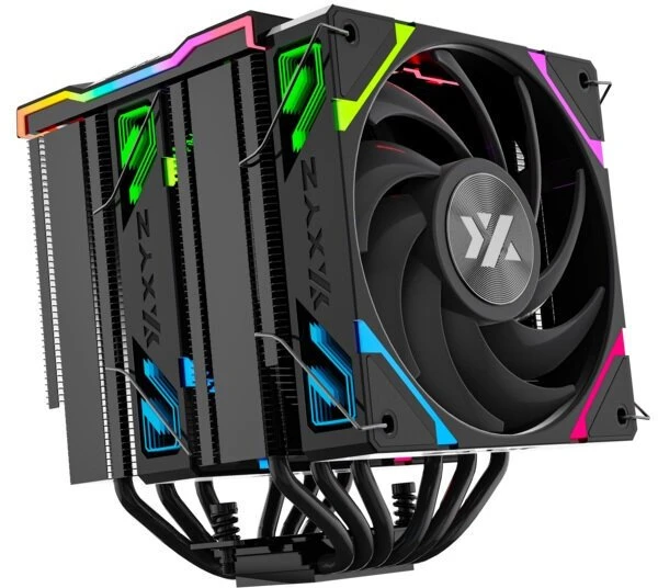 Usorteret CPU aušintuvas XYZ PC GEAR Thermax 6 PRO DUO A-RGB