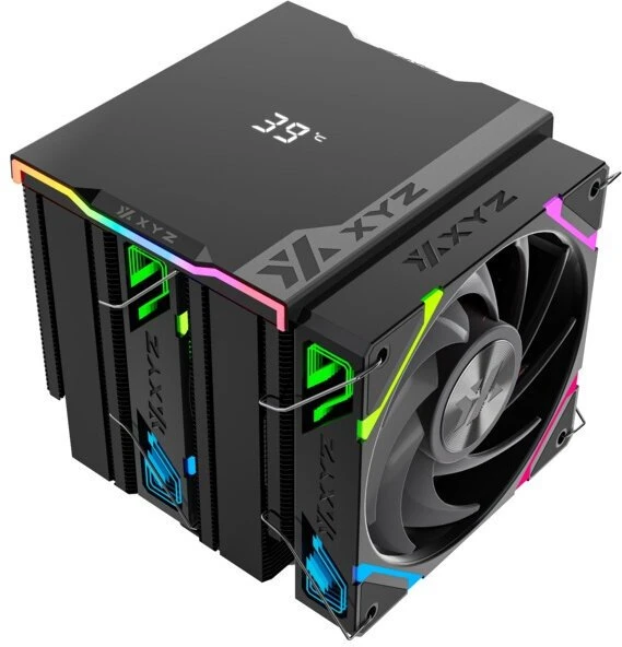 Usorteret CPU aušintuvas XYZ PC GEAR Thermax 6 PRO DUO A-RGB