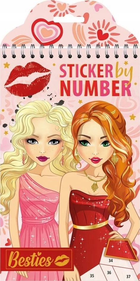 Creative Besties lipdukų tapyba