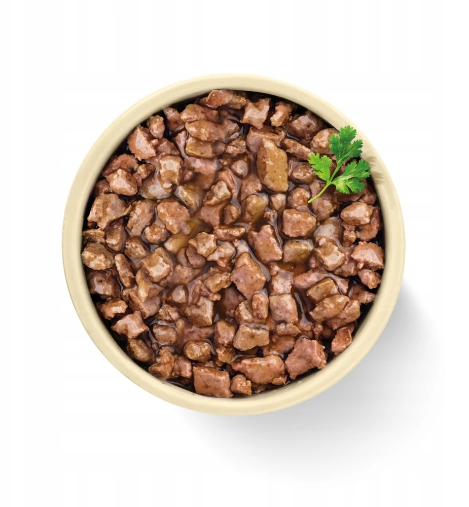 Maisto produktai katėms - OptiVital šonkauliai padaže vištiena lašiša 4x85g