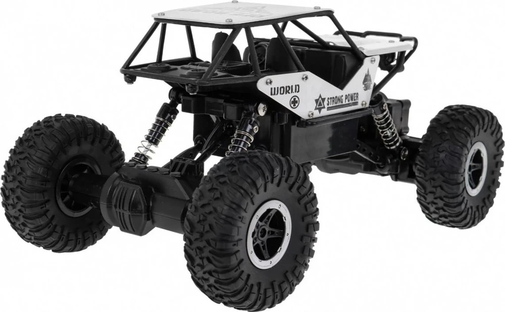 Ramiz Valdomas R/C Monster visureigis 1:18 sidabrinis