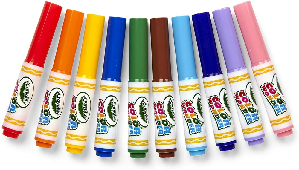 Crayola, Inc. Crayola Color Wonder Classic Mini žymekliai 10 vnt.