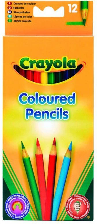 Crayola, Inc. Crayola Spalvoti pieštukai (12 vnt.)
