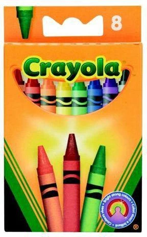 Crayola, Inc. CRAYOLA Kreidelės, 8 vnt.