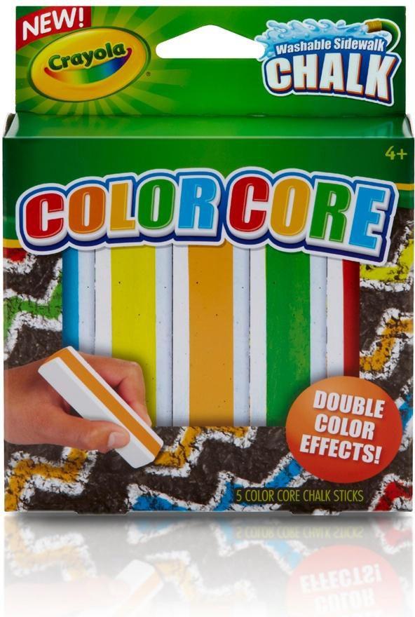 Crayola, Inc. CRAYOLA Dviejų spalvų šaligatvio kreida. 5 vnt.