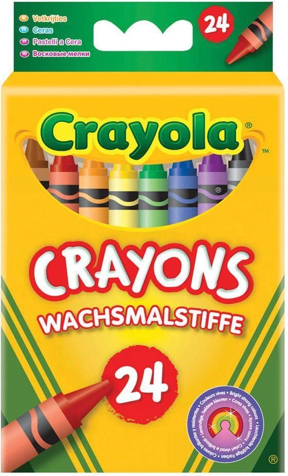 Crayola, Inc. CRAYOLA kreidelės Crayons, 24vnt., 0024
