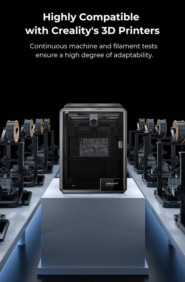 Creality Hyper ABS - 1.75mm - 1kg - Juodas