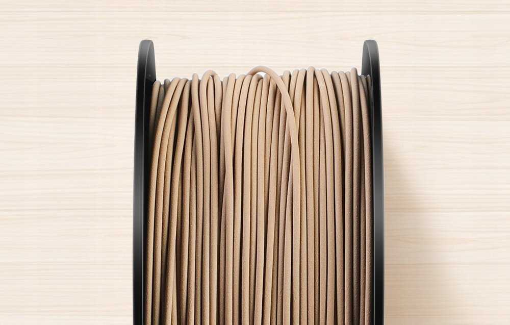 CR-PLA Wood Filament Creality (balta pušis)