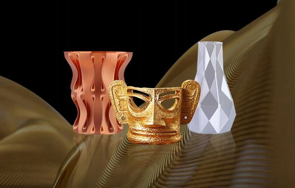 Creality CR-PLA Silk - 1,75mm - 1kg - Raudona Copper