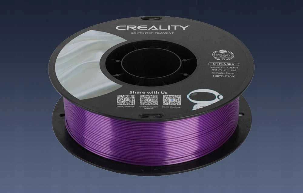Creality CR-PLA Silk - 1.75mm - 1kg - Violetinis