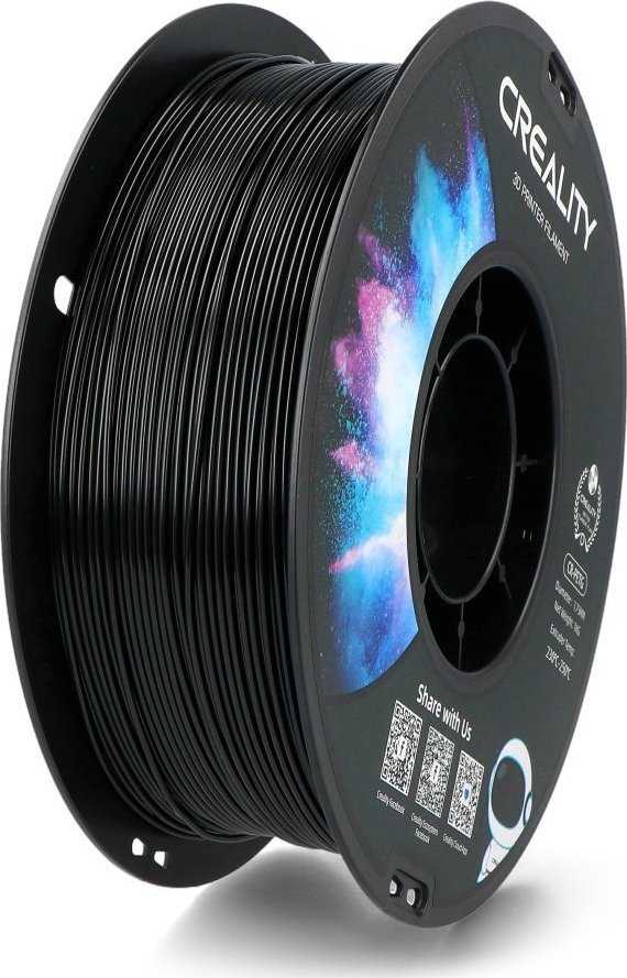 Plastikas Creality CR-PETG - 1.75mm - 1kg - Juodas