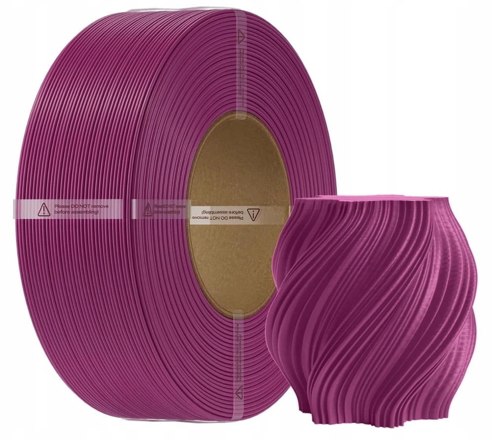 Creality CR-PETG papildymo gija 1.75 mm 1kg – rausvai raudona