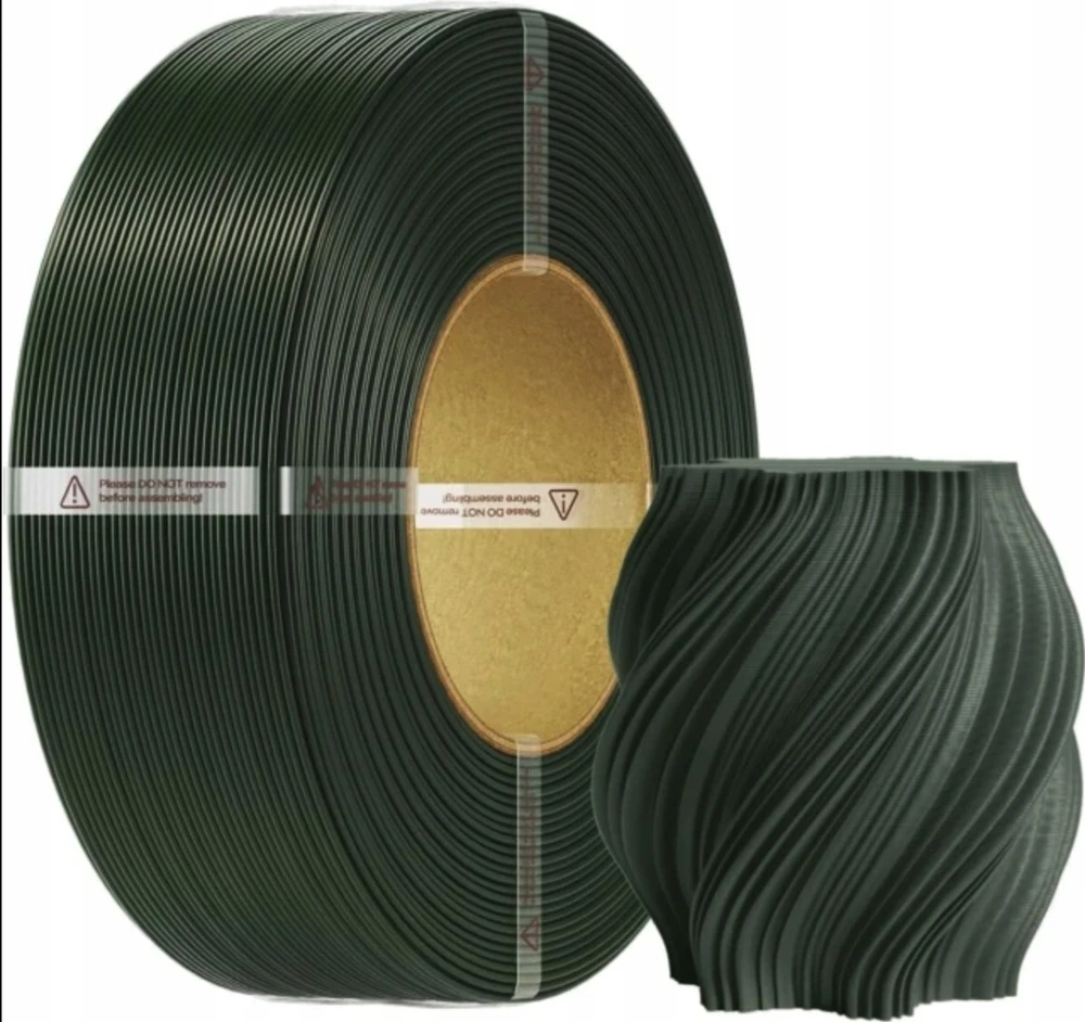 Creality CR-PETG papildymo gijinė 1.75 mm, 1kg – armijos žalia